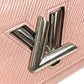 LOUIS VUITTON M61178 エピ ポルトフォイユ・ツイスト 2つ折り 長財布 エピレザー レディース ローズ・バレリーヌ ピンク