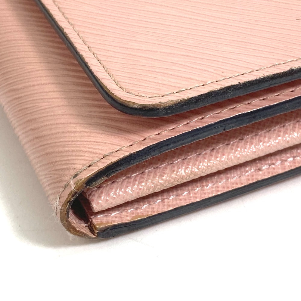 LOUIS VUITTON M61178 エピ ポルトフォイユ・ツイスト 2つ折り 長財布 エピレザー レディース ローズ・バレリーヌ ピンク