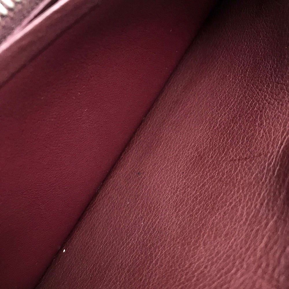 LOUIS VUITTON Portefeuille Brazza Bi-fold Long Wallet in Taurillon Leather, Men's, Bordeaux