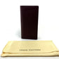 LOUIS VUITTON Portefeuille Brazza Bi-fold Long Wallet in Taurillon Leather, Men's, Bordeaux