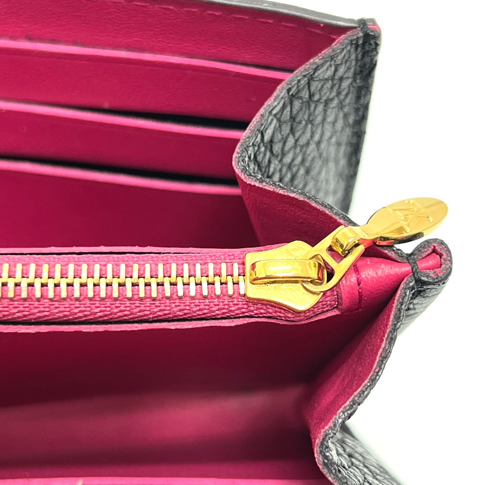 LOUIS VUITTON M61248 ポルトフォイユ・カプシーヌ 財布 ウォレット 長財布 トリヨンクレマンス レディース ノワール ブラック