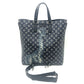 LOUIS VUITTON M54127 Monogram Savannah Jake and Dinos Chapman 2WAY Tote Bag Monogram Savannah Canvas Navy Used