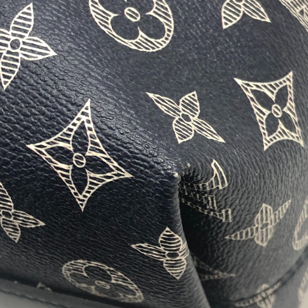 LOUIS VUITTON M54127 Monogram Savannah Jake and Dinos Chapman 2WAY Tote Bag Monogram Savannah Canvas Navy Used