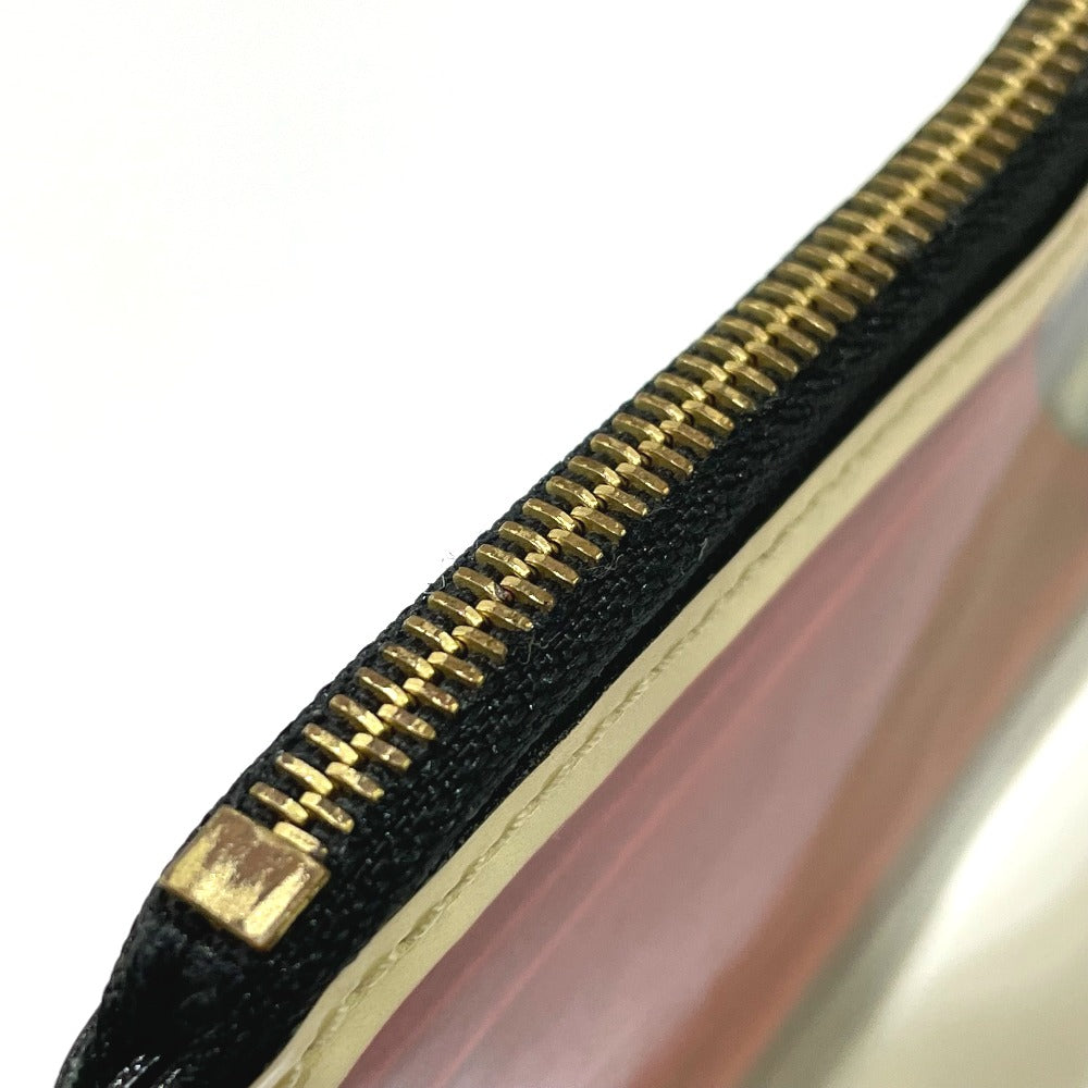 LOUIS VUITTON M50420 Vernis Sticker Porte Monnaie Voiture Wallet, Coin Purse, Patent Leather, Women's, Red