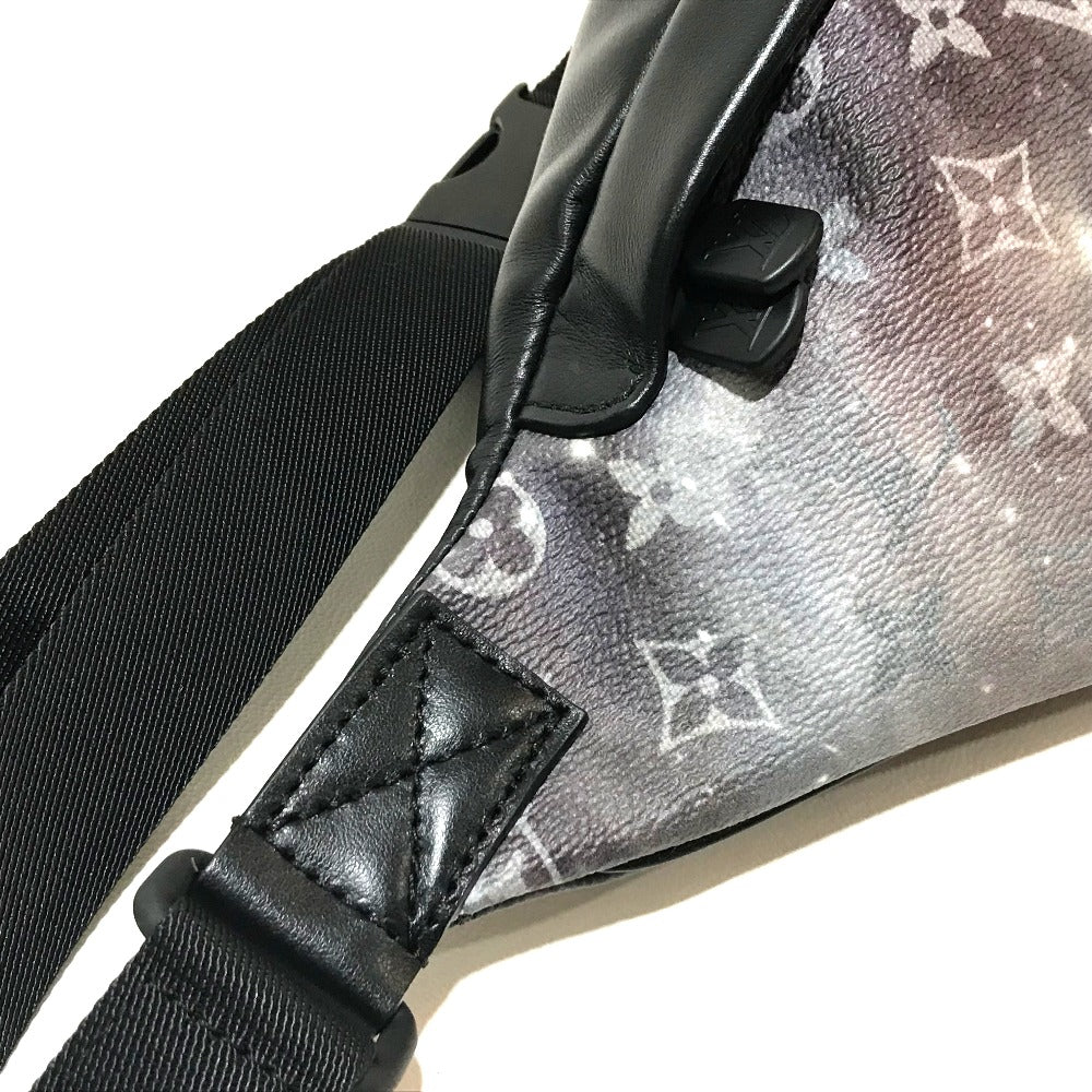 LOUIS VUITTON M44444 Monogram Galaxy Discovery Bum Bag, Waist Bag, Body Bag, Monogram Galaxy Canvas, Men's, Black