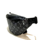 LOUIS VUITTON M44444 Monogram Galaxy Discovery Bum Bag, Waist Bag, Body Bag, Monogram Galaxy Canvas, Men's, Silver and Black