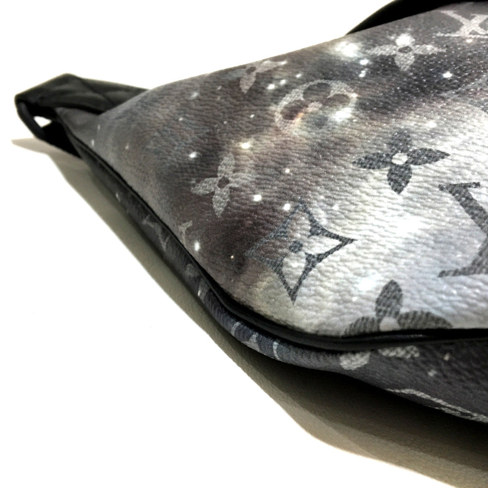 LOUIS VUITTON M44444 Monogram Galaxy Discovery Bum Bag, Waist Bag, Body Bag, Monogram Galaxy Canvas, Men's, Silver and Black