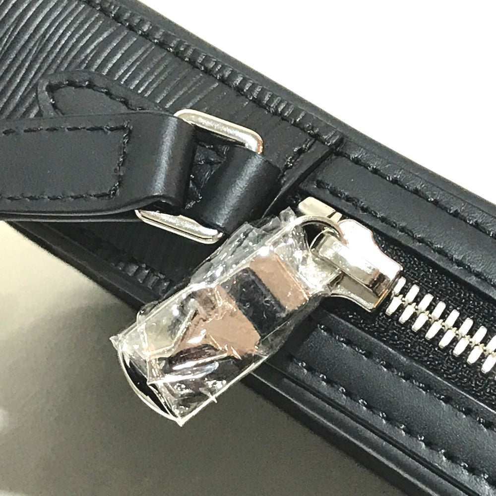 LOUIS VUITTON M54789 Pochette Danube PPM Bag, 2017 Autumn/Winter Supreme Shoulder Bag, Epi Leather, Men's, Noir Black