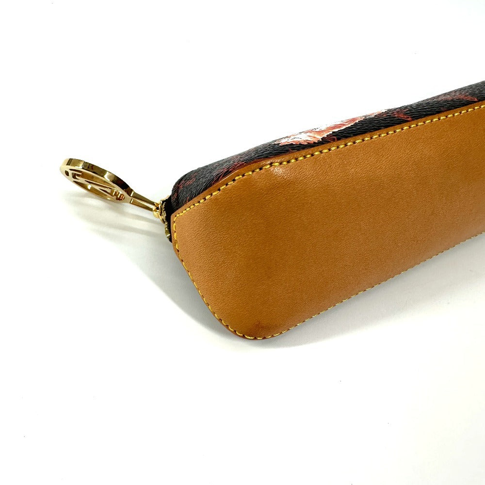 LOUIS VUITTON GI0357 モノグラムキャットグラム 猫 トゥルース・エリザベット 筆箱 ステーショナリー ペンケース モノグラムキャンバス レディース ブラウン - brandshop-reference