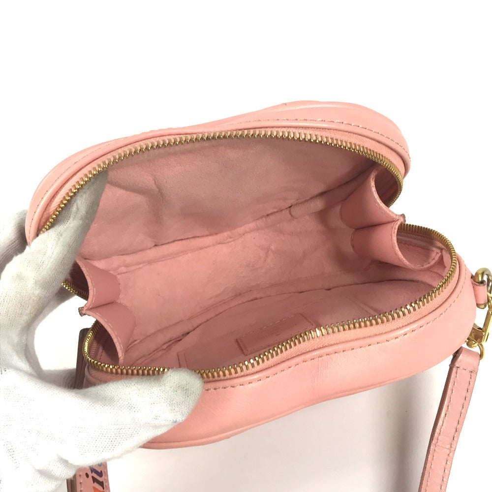 LOUIS VUITTON M53769 ニューウェーブ ハート LVロゴ 2WAYバッグ 斜め掛け カバン クラッチバッグ ポシェット ショルダーバッグ レザー レディース ピンク - brandshop-reference