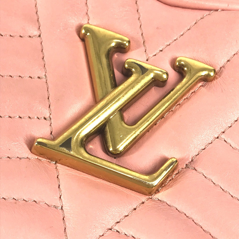 LOUIS VUITTON M53769 ニューウェーブ ハート LVロゴ 2WAYバッグ 斜め掛け カバン クラッチバッグ ポシェット ショルダーバッグ レザー レディース ピンク - brandshop-reference