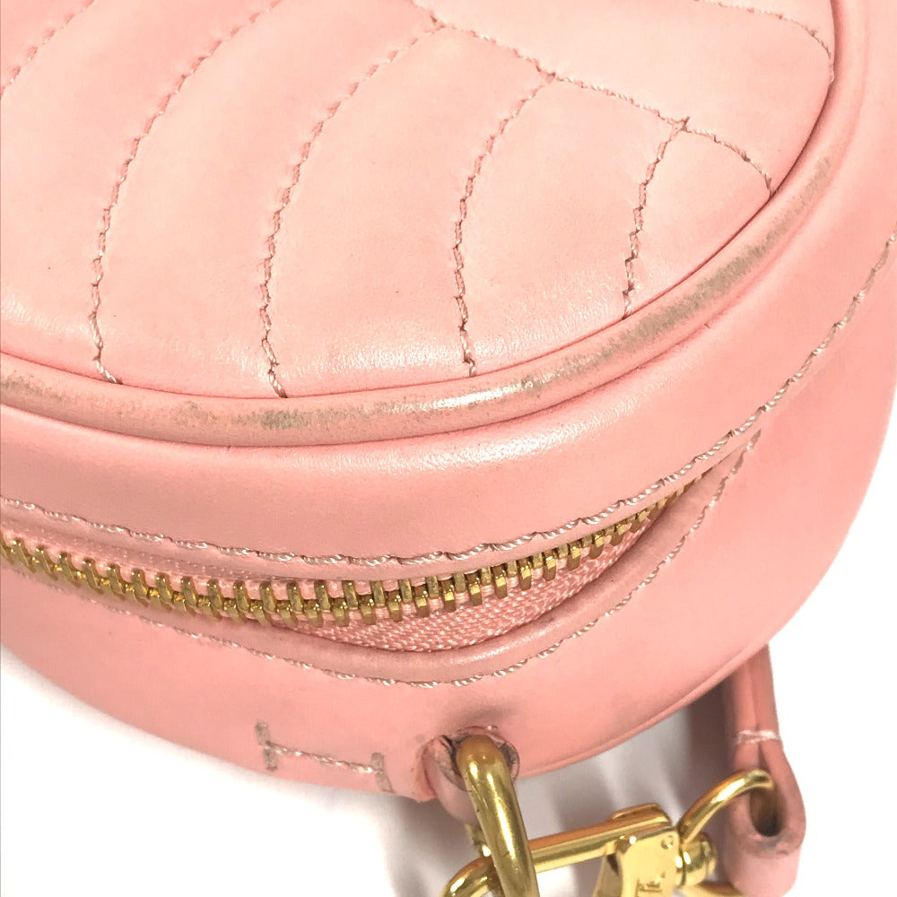 LOUIS VUITTON M53769 ニューウェーブ ハート LVロゴ 2WAYバッグ 斜め掛け カバン クラッチバッグ ポシェット ショルダーバッグ レザー レディース ピンク - brandshop-reference