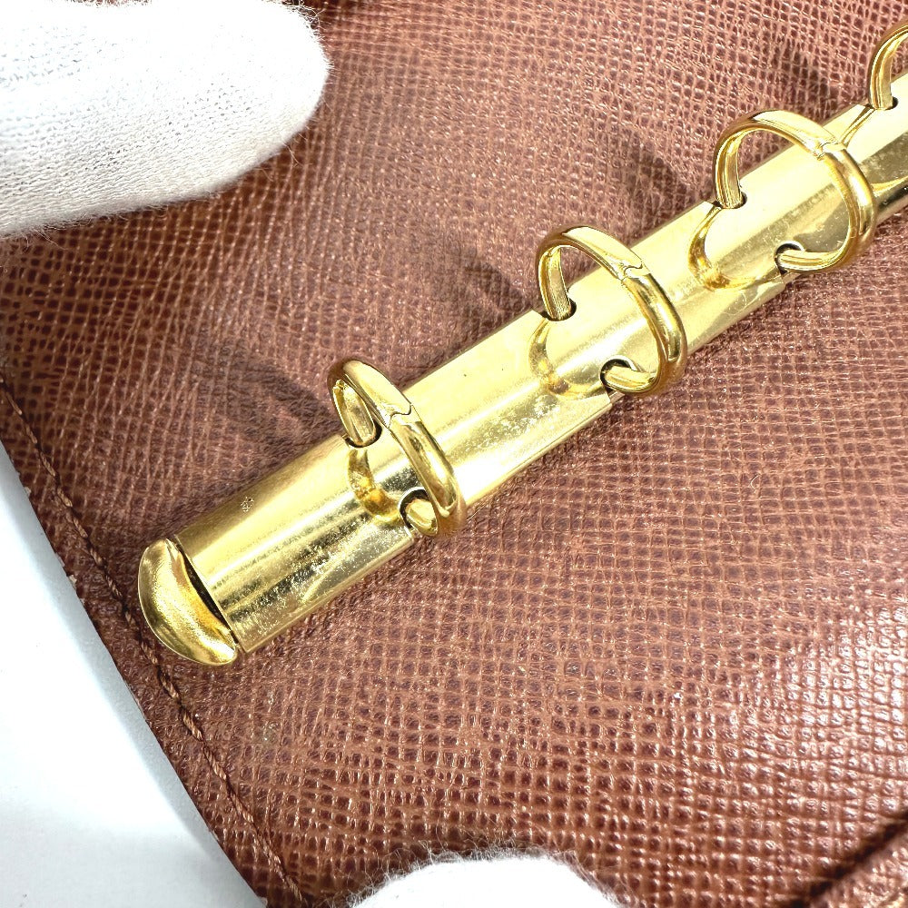 LOUIS VUITTON R20011 モノグラムパンダ 村上隆 アジェンダPM システム手帳 ステーショナリー 手帳カバー モノグラムキャンバス レディース ブラウン - brandshop-reference