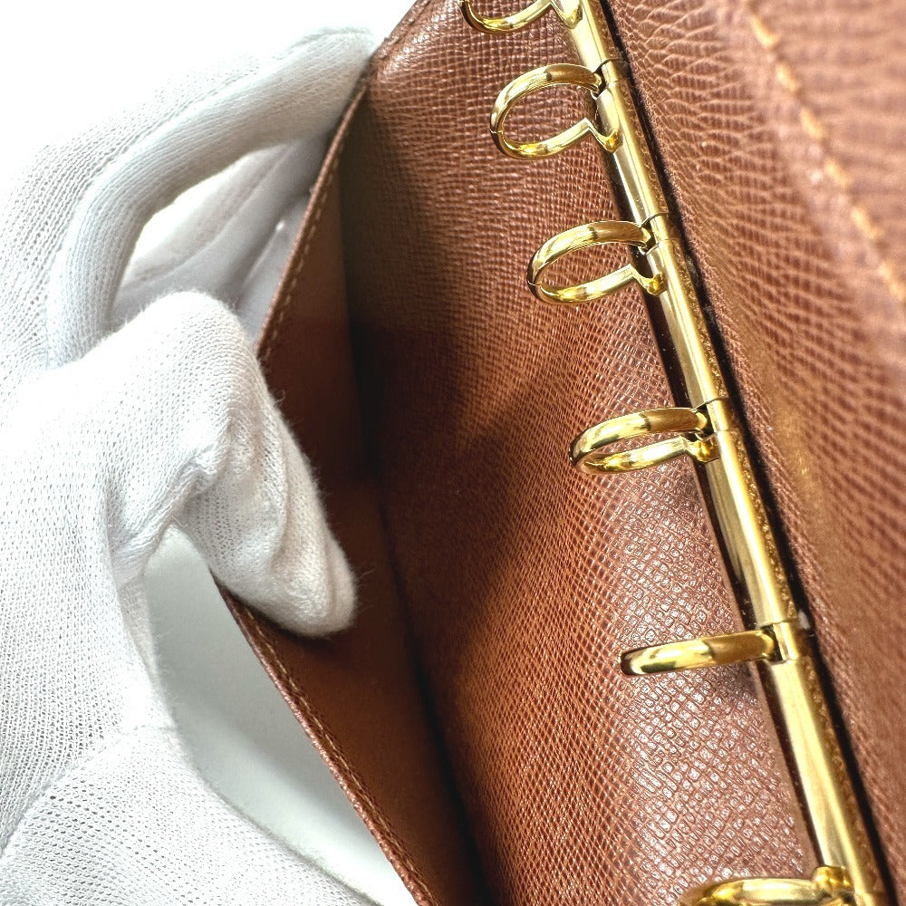 LOUIS VUITTON R20011 モノグラムパンダ 村上隆 アジェンダPM システム手帳 ステーショナリー 手帳カバー モノグラムキャンバス レディース ブラウン - brandshop-reference