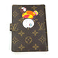 LOUIS VUITTON R20011 モノグラムパンダ 村上隆 アジェンダPM システム手帳 ステーショナリー 手帳カバー モノグラムキャンバス レディース ブラウン - brandshop-reference