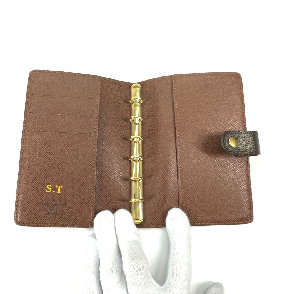 LOUIS VUITTON R20011 モノグラムパンダ 村上隆 アジェンダPM システム手帳 ステーショナリー 手帳カバー モノグラムキャンバス レディース ブラウン - brandshop-reference