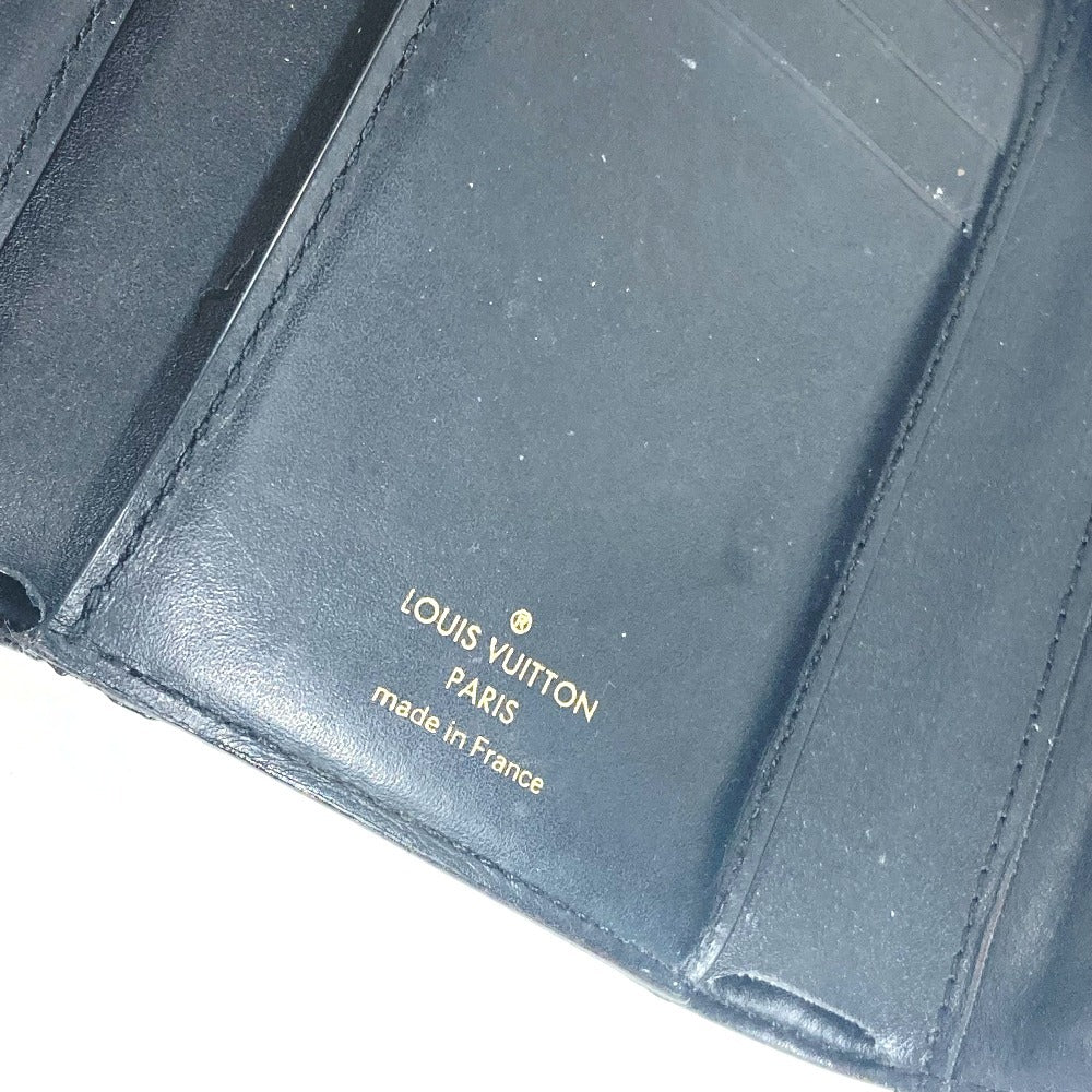 LOUIS VUITTON M62578 Monogram Portefeuille Flower Compact Compact wallet Trifold wallet MonogramCanvas Brown/Black Used