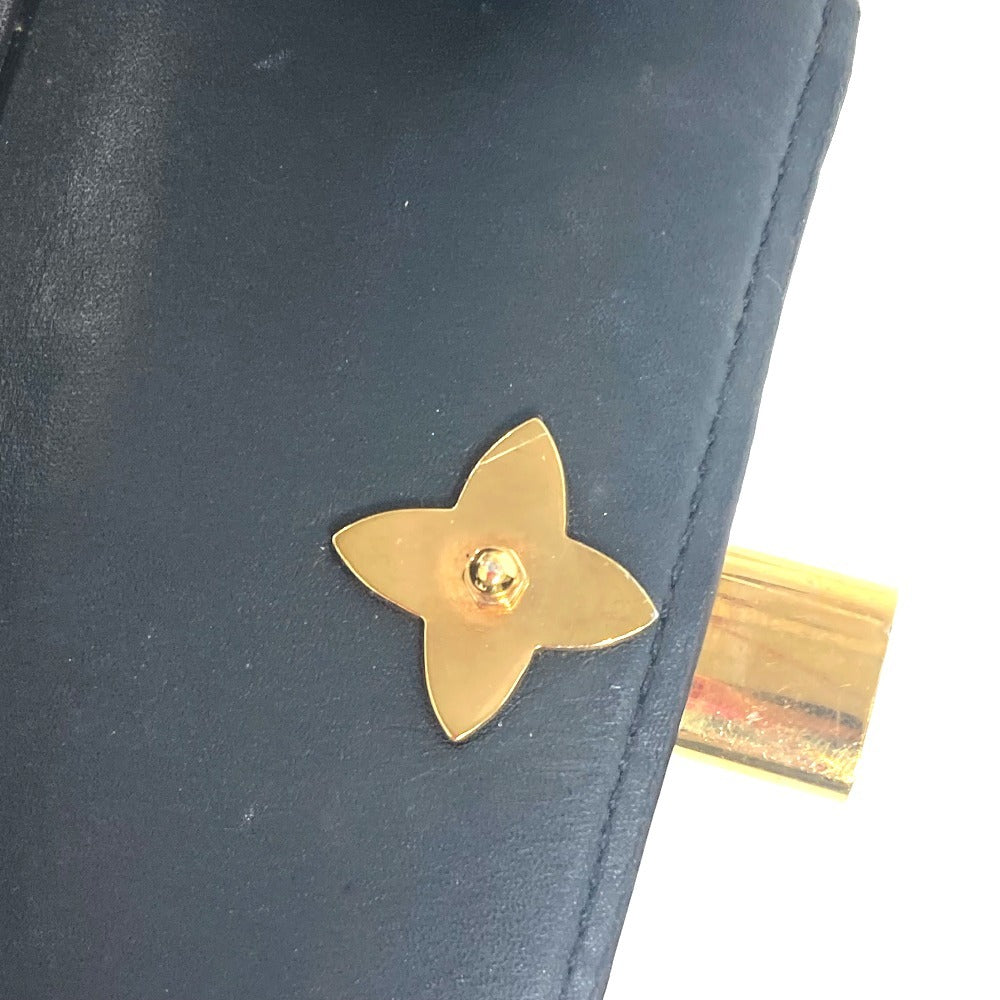LOUIS VUITTON M62578 Monogram Portefeuille Flower Compact Compact wallet Trifold wallet MonogramCanvas Brown/Black Used