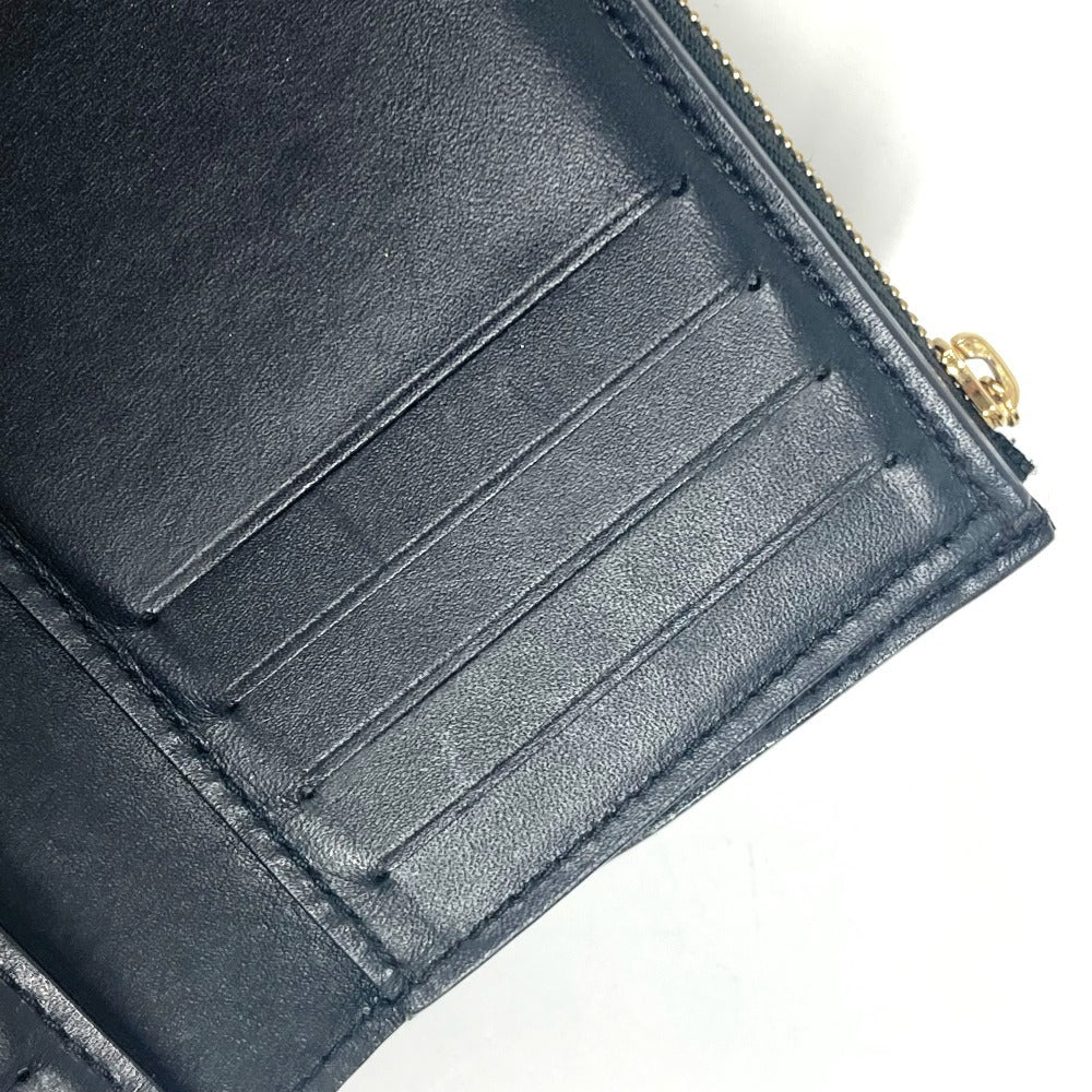 LOUIS VUITTON M62578 Monogram Portefeuille Flower Compact Compact wallet Trifold wallet MonogramCanvas Brown/Black Used