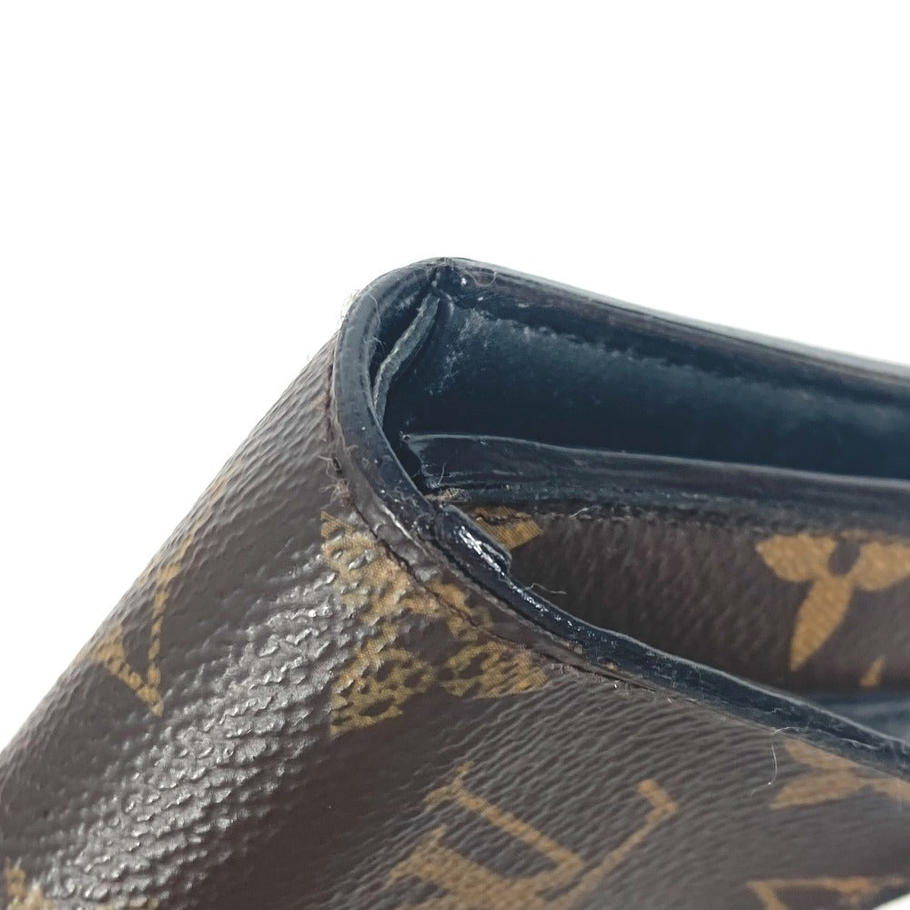 LOUIS VUITTON M62578 Monogram Portefeuille Flower Compact Compact wallet Trifold wallet MonogramCanvas Brown/Black Used