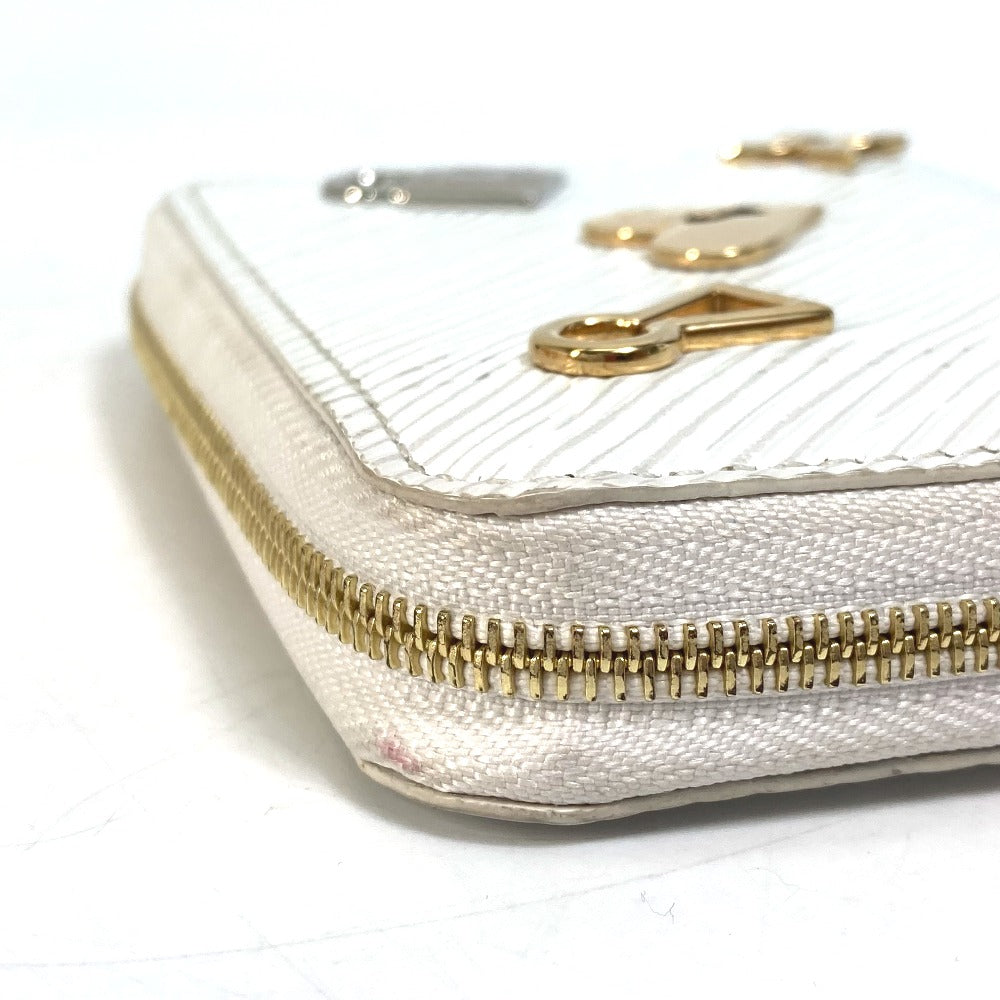 LOUIS VUITTON M63994 エピ ラブロック ジッピーコインパース 小銭入れ 財布 コインケース エピレザー レディース ブロン ホワイト