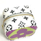 LOUIS VUITTON M67669 Monogram Giant Porte Monnaie Cube Pouch Canvas Women's Yellow