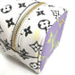 LOUIS VUITTON M67669 Monogram Giant Porte Monnaie Cube Pouch Canvas Women's Yellow