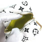 LOUIS VUITTON M67669 Monogram Giant Porte Monnaie Cube Pouch Canvas Women's Yellow