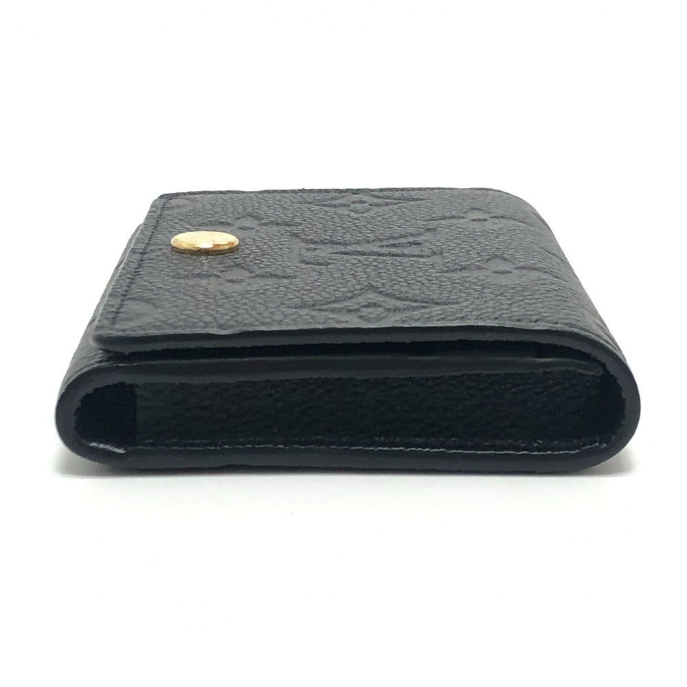 LOUIS VUITTON M58456 アンヴェロップ･カルト ドゥ ヴィジット 小物 名刺入れ カードケース モノグラムアンプラントレザー レディース ブラック