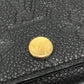 LOUIS VUITTON M58456 アンヴェロップ･カルト ドゥ ヴィジット 小物 名刺入れ カードケース モノグラムアンプラントレザー レディース ブラック