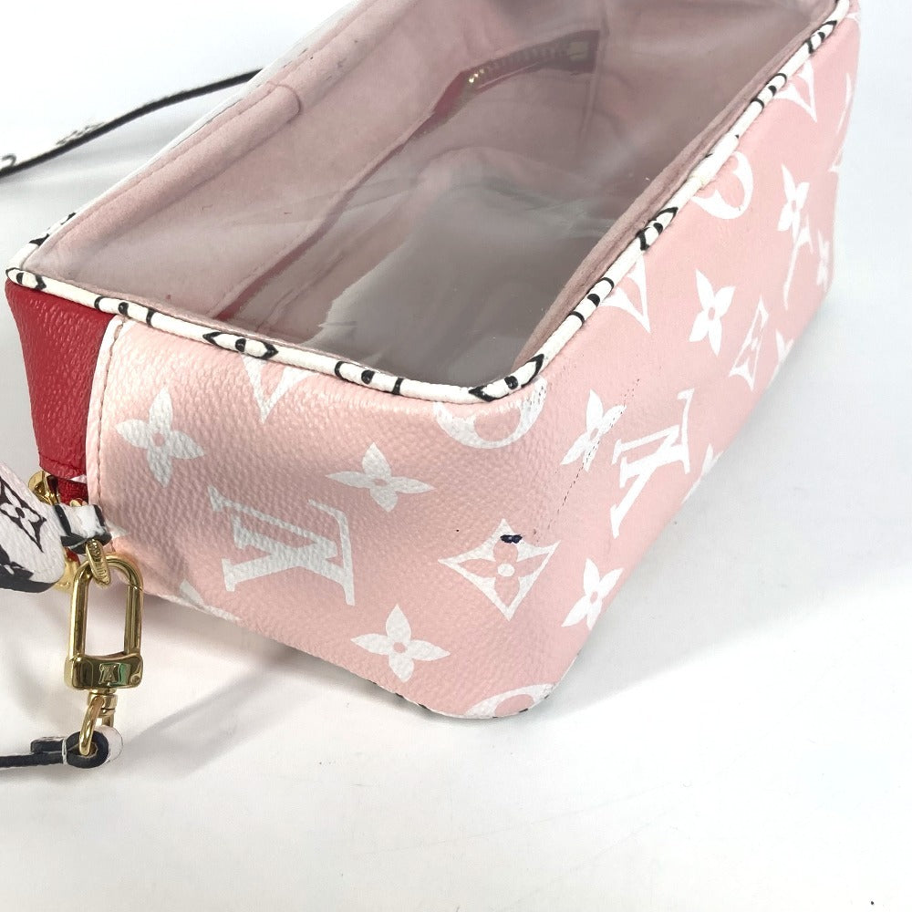 LOUIS VUITTON M67601 モノグラムジャイアント ビーチポーチ ハンドバッグ カバン 肩掛け ショルダーバッグ モノグラムジャイアントキャンバス レディース レッド - brandshop-reference