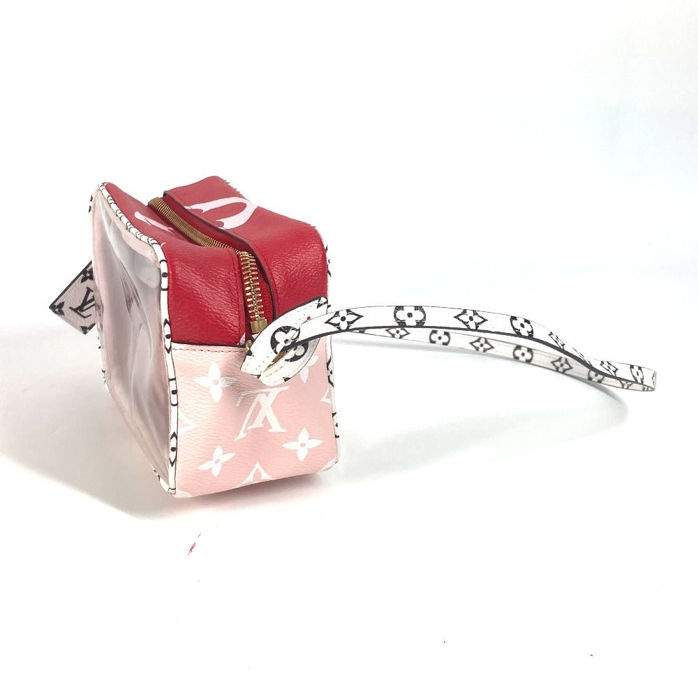 LOUIS VUITTON M67601 モノグラムジャイアント ビーチポーチ ハンドバッグ カバン 肩掛け ショルダーバッグ モノグラムジャイアントキャンバス レディース レッド - brandshop-reference