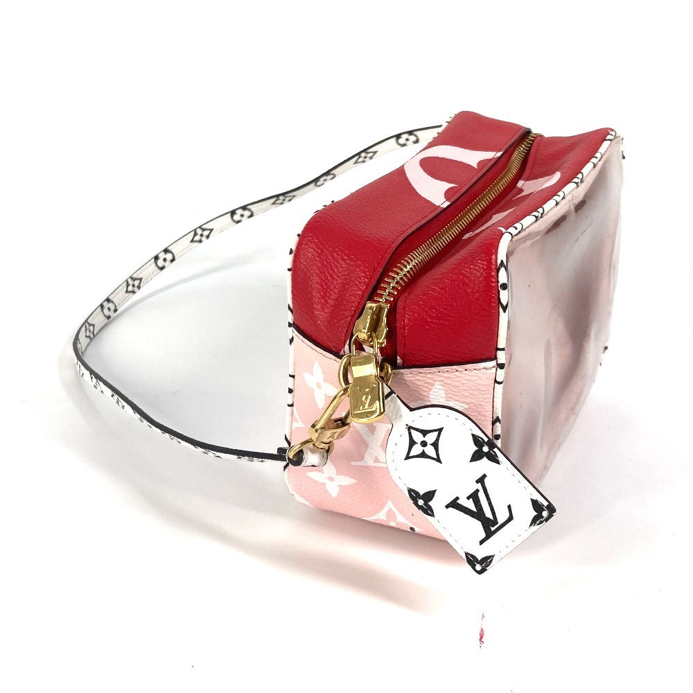 LOUIS VUITTON M67601 モノグラムジャイアント ビーチポーチ ハンドバッグ カバン 肩掛け ショルダーバッグ モノグラムジャイアントキャンバス レディース レッド - brandshop-reference