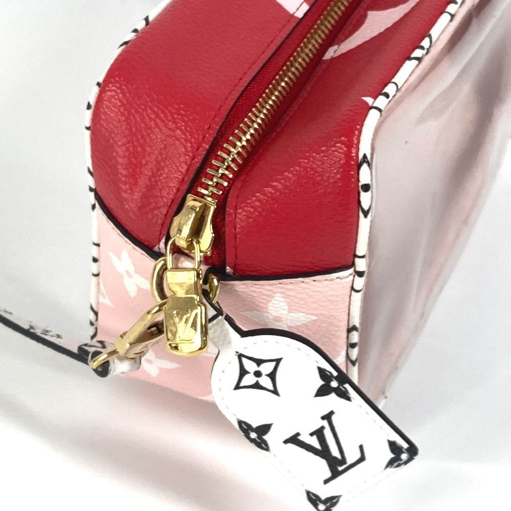 LOUIS VUITTON M67601 モノグラムジャイアント ビーチポーチ ハンドバッグ カバン 肩掛け ショルダーバッグ モノグラムジャイアントキャンバス レディース レッド - brandshop-reference