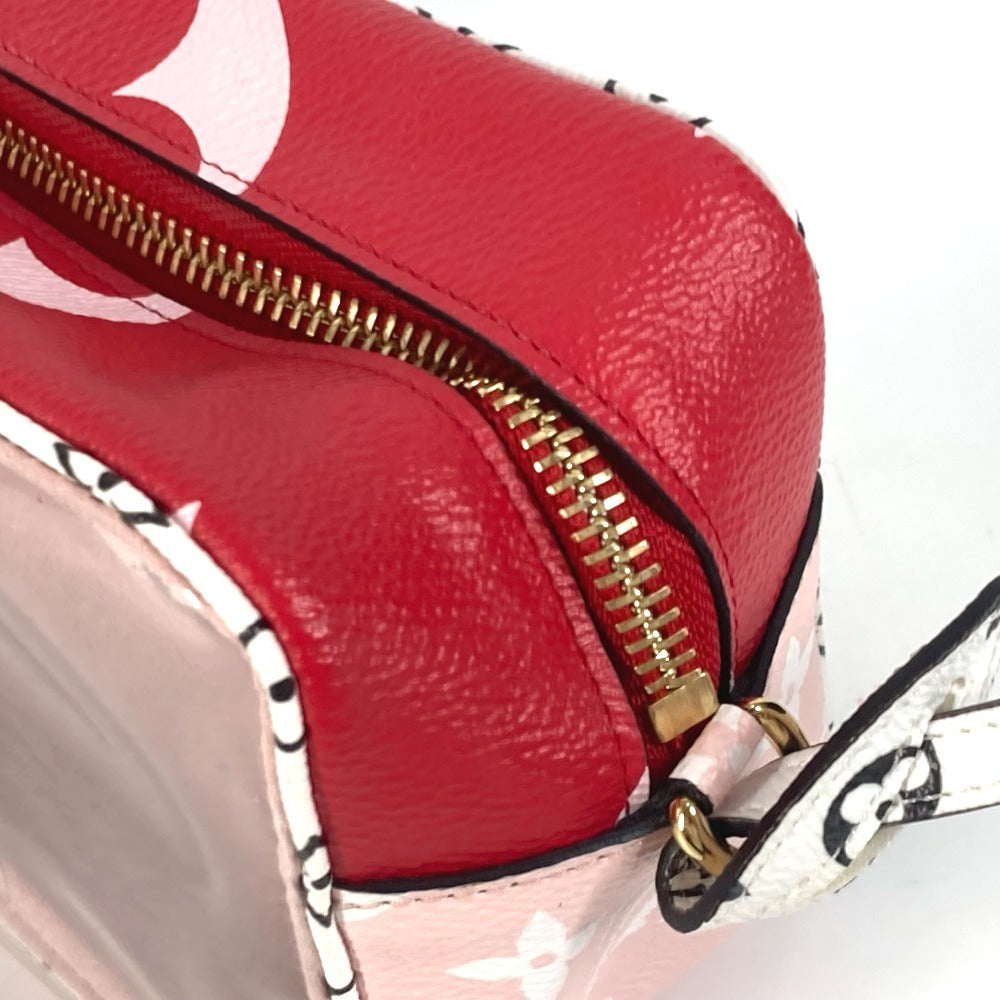 LOUIS VUITTON M67601 モノグラムジャイアント ビーチポーチ ハンドバッグ カバン 肩掛け ショルダーバッグ モノグラムジャイアントキャンバス レディース レッド - brandshop-reference