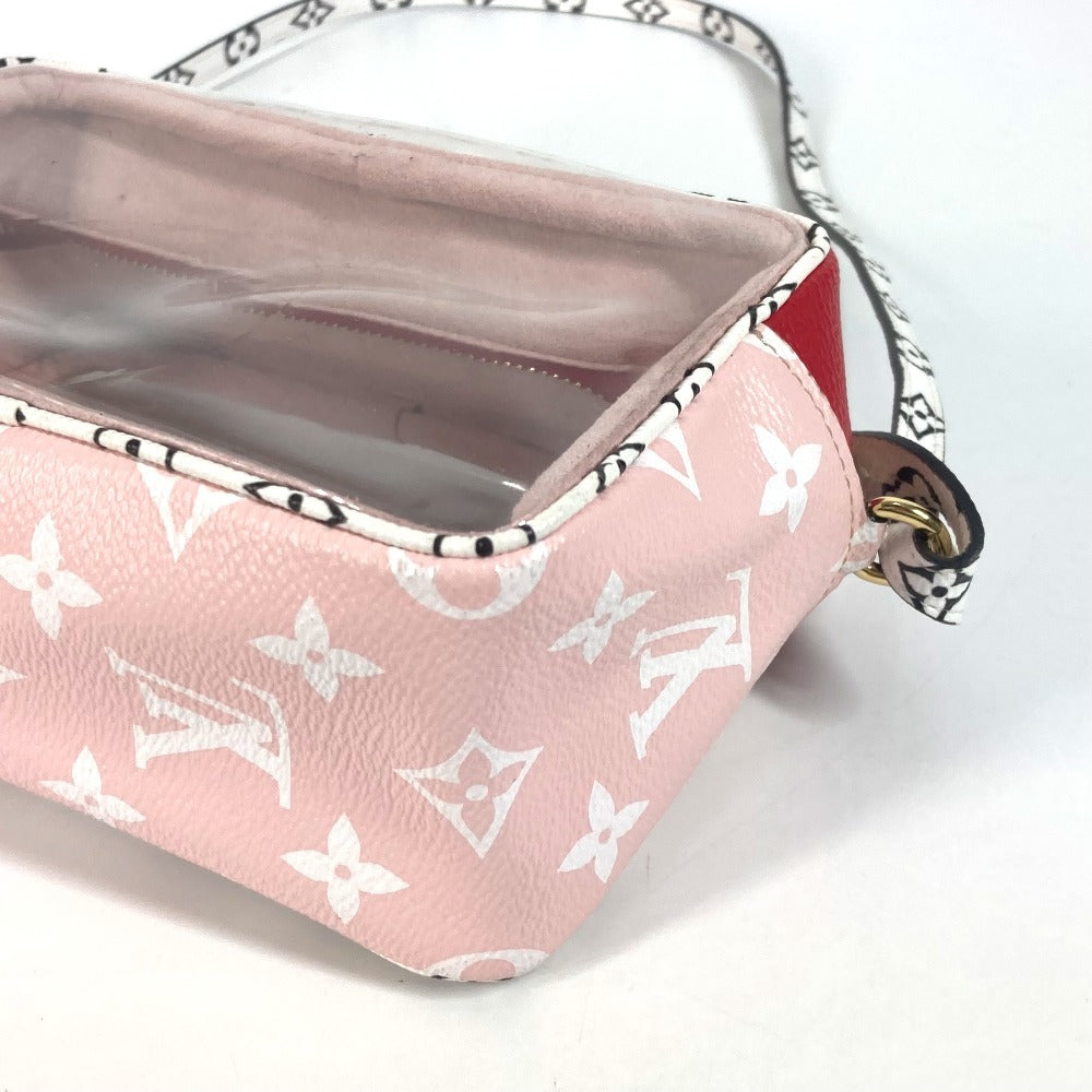 LOUIS VUITTON M67601 モノグラムジャイアント ビーチポーチ ハンドバッグ カバン 肩掛け ショルダーバッグ モノグラムジャイアントキャンバス レディース レッド - brandshop-reference