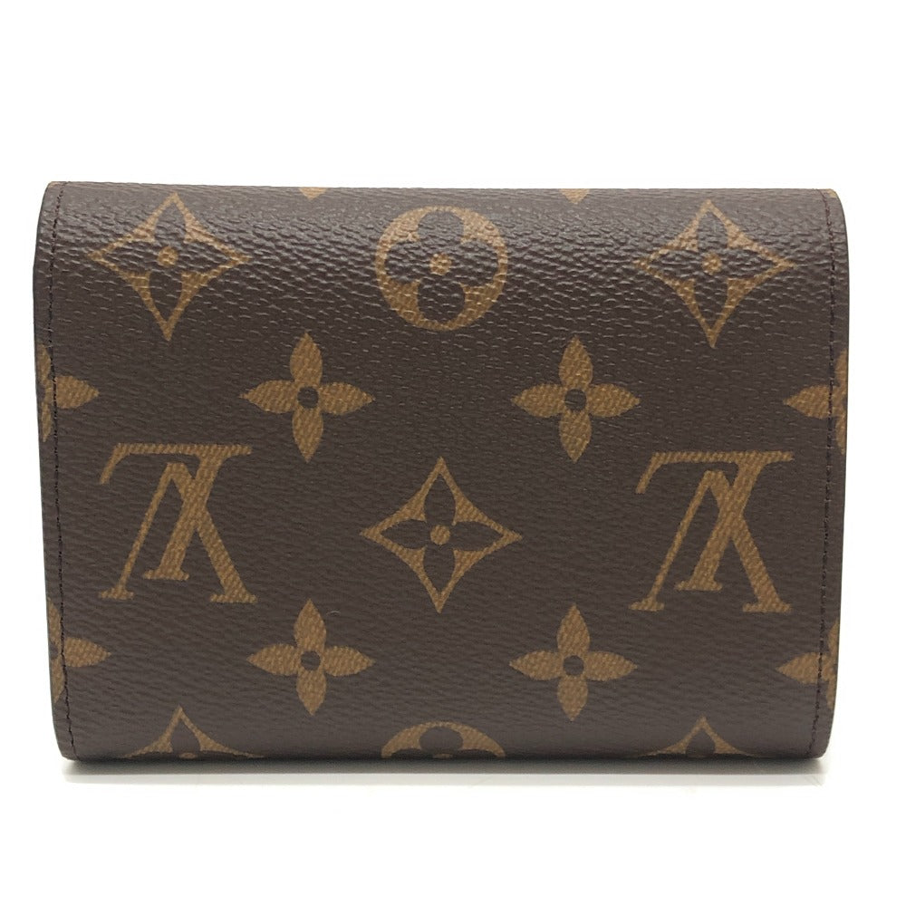 LOUIS VUITTON M62472 Portefeuille Victorine Wallet Mini Wallet 3-Fold Wallet Monogram Canvas Women's Brown