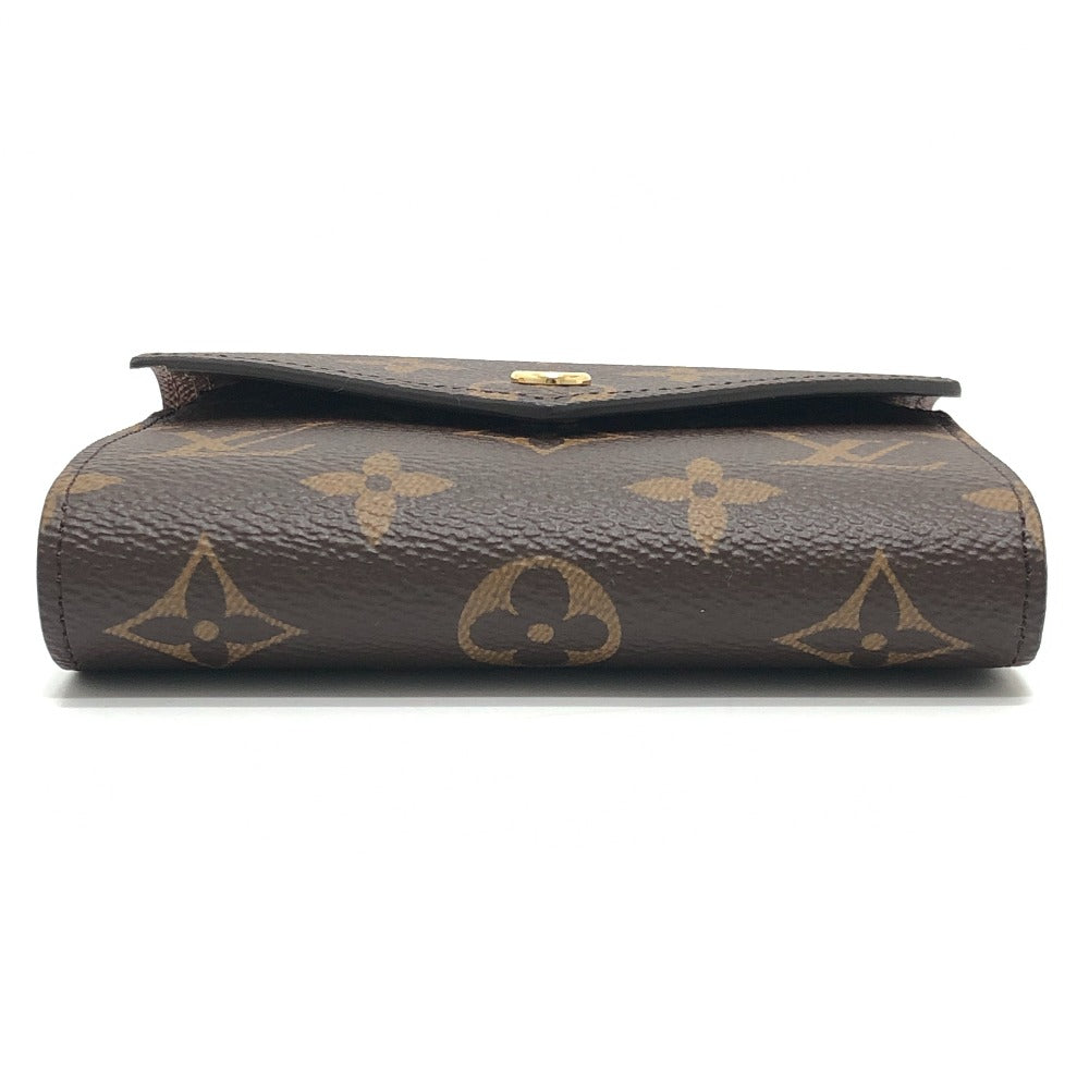 LOUIS VUITTON M62472 Portefeuille Victorine Wallet Mini Wallet 3-Fold Wallet Monogram Canvas Women's Brown