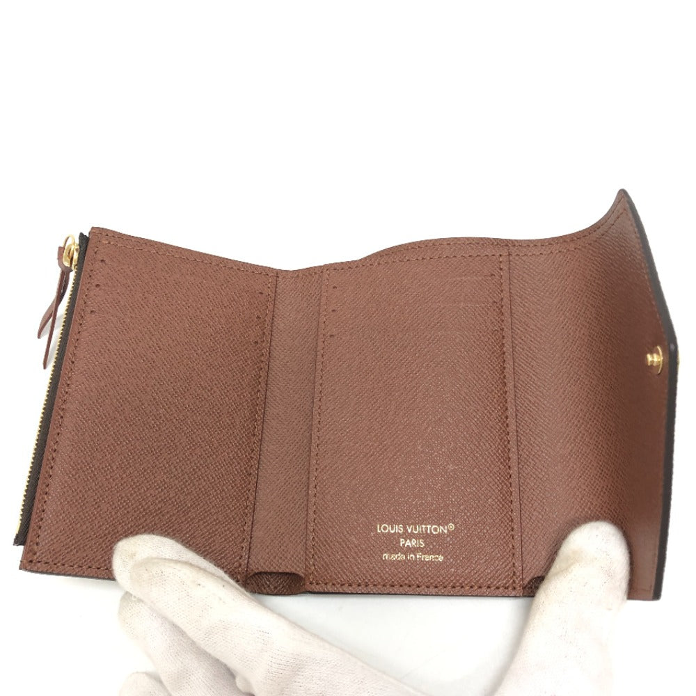LOUIS VUITTON M62472 Portefeuille Victorine Wallet Mini Wallet 3-Fold Wallet Monogram Canvas Women's Brown