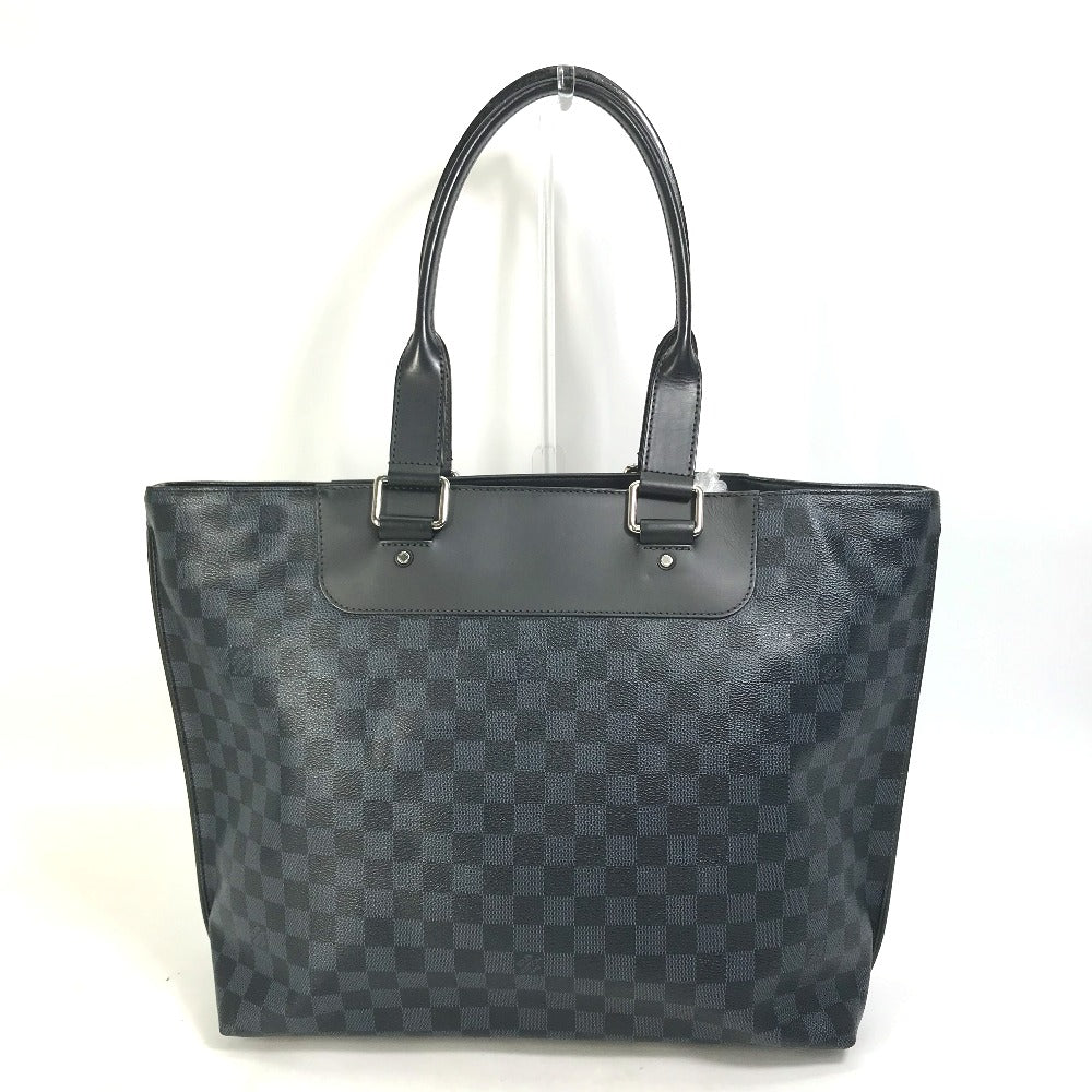 LOUIS VUITTON N41397 ダミエ・コバルト カバヴォワヤージュ ショルダーバッグ 肩掛け ビジネスバッグ トートバッグ ダミエコバルトキャンバス メンズ ネイビー