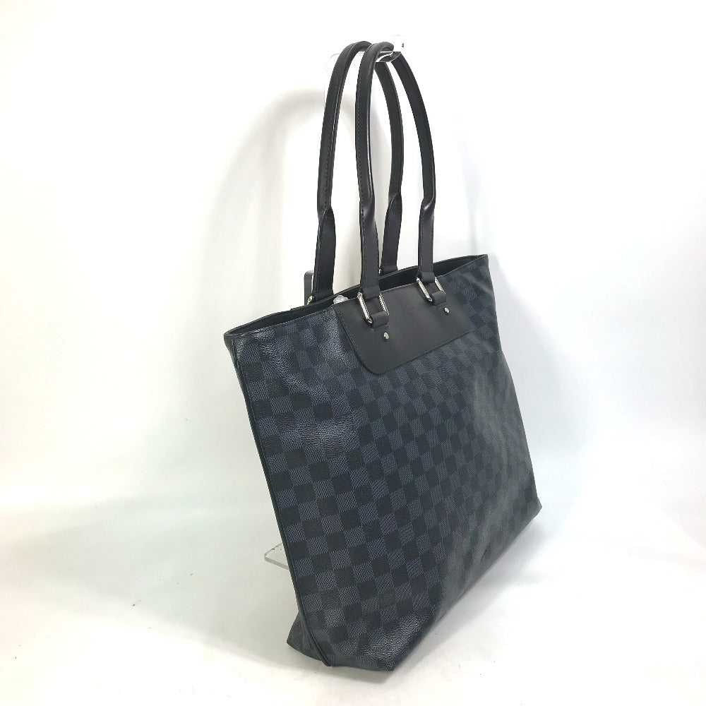 LOUIS VUITTON N41397 ダミエ・コバルト カバヴォワヤージュ ショルダーバッグ 肩掛け ビジネスバッグ トートバッグ ダミエコバルトキャンバス メンズ ネイビー