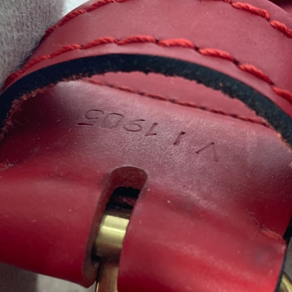 Louis Vuitton M80193 Epi Sac De Paul Bahu Beg Epi Kulit Wanita Castilian Merah Merah