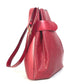 Louis Vuitton M80193 Epi Sac De Paul Bahu Beg Epi Kulit Wanita Castilian Merah Merah
