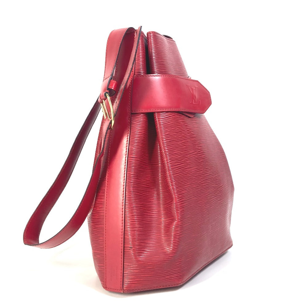Louis Vuitton M80193 Epi Sac De Paul Bahu Beg Epi Kulit Wanita Castilian Merah Merah