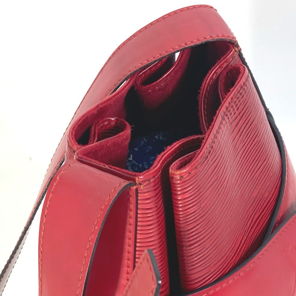 Louis Vuitton M80193 Epi Sac De Paul Bahu Beg Epi Kulit Wanita Castilian Merah Merah