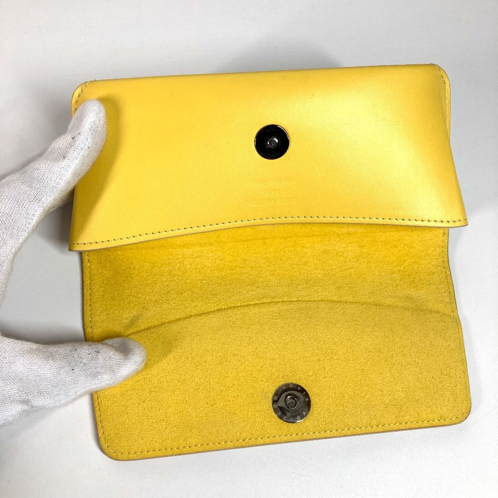 LOUIS VUITTON GI0388 ダミエアズール エテュイ リュネット ウディ ポーチ 眼鏡 アイウェア サングラス メガネケース ダミエアズールキャンバス レディース ホワイト - brandshop-reference