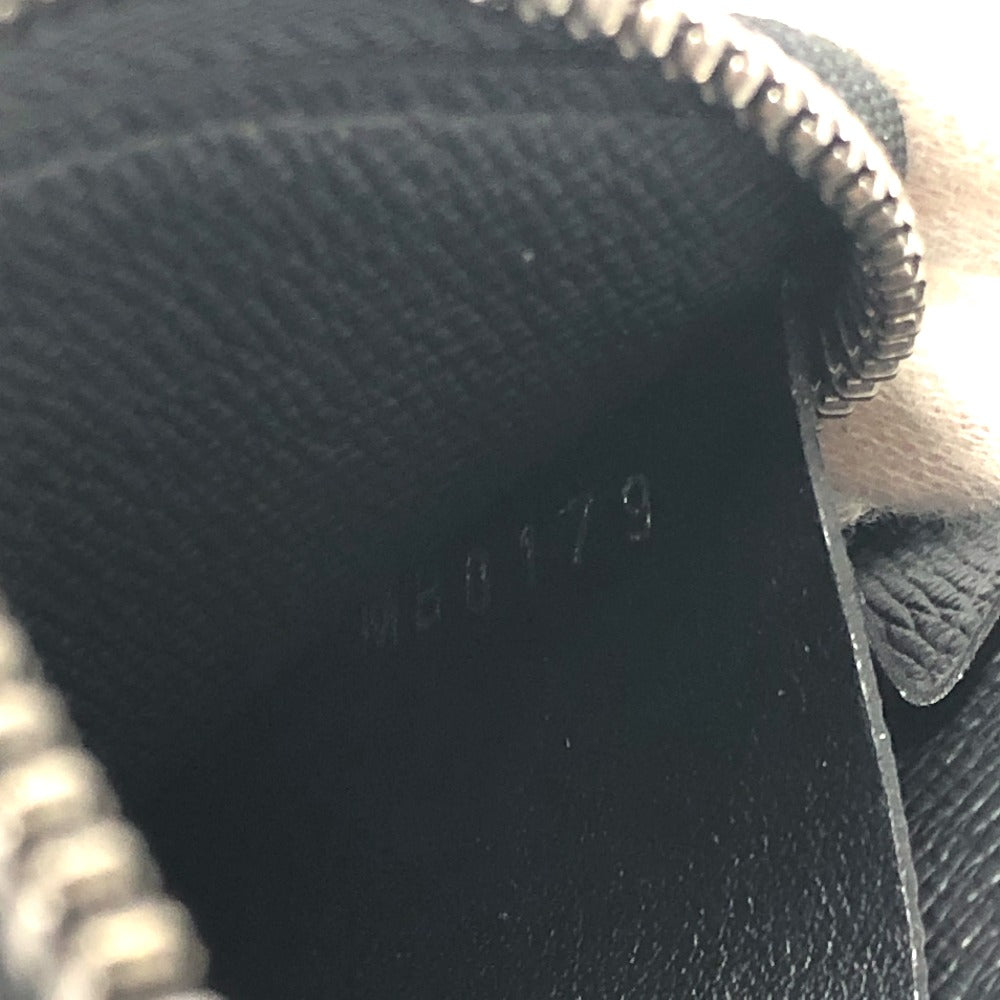 LOUIS VUITTON M63536 ポルトモネジュール L字ファスナー 小銭入れ コンパクトウォレット コインケース モノグラムエクリプスキャンバス メンズ ブラック