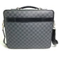 LOUIS VUITTON N58030 ダミエグラフィット 斜め掛け スティーブ カバン 2WAYショルダーバッグ ビジネスバッグ ダミエグラフィットキャンバス メンズ ブラック