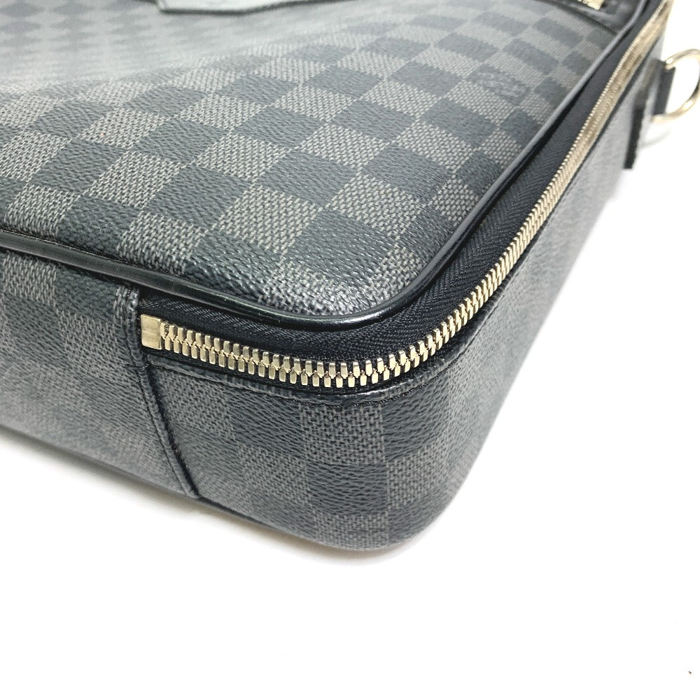 LOUIS VUITTON N58030 ダミエグラフィット 斜め掛け スティーブ カバン 2WAYショルダーバッグ ビジネスバッグ ダミエグラフィットキャンバス メンズ ブラック