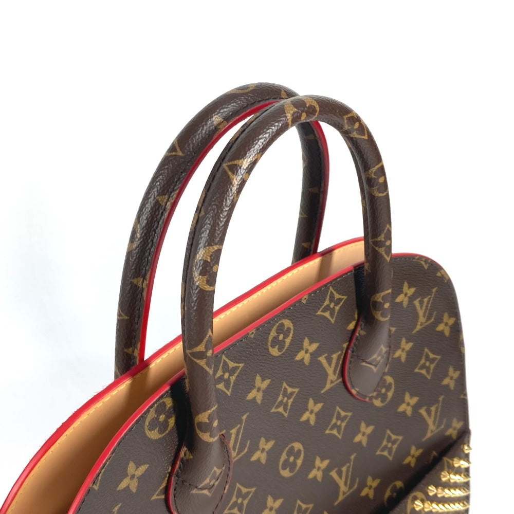 LOUIS VUITTON M41234 モノグラム スタッズ アイコノクラスト クリスチャンルブタンコラボ トートバッグ カバン ハンドバッグ モノグラムキャンバス レディース ブラウン - brandshop-reference